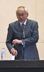夜回り先生が「命の授業」　帯広南町中学校５０周年記念講演