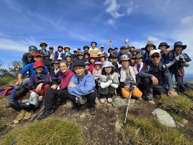 眺望楽しみながらオダッシュ山登山会　新得山岳会
