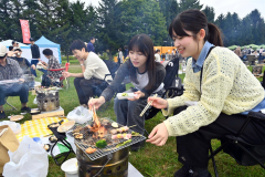 十勝清水にんにく肉まつり（金野和彦撮影）