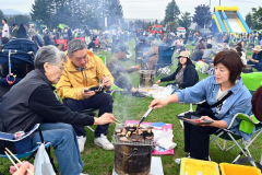十勝清水にんにく肉まつり（金野和彦撮影）