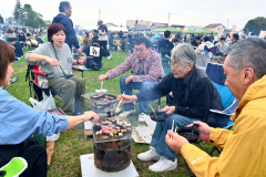 十勝清水にんにく肉まつり（金野和彦撮影）