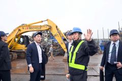 マテックの施設見学会に１７７人　創立９０周年で企画