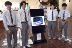 広尾高校生徒が「広尾地域学」で制作したサンタランドの動画　役場のＰＲ動画に採用
