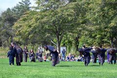 伝統舞踊を楽しむ参加者たち