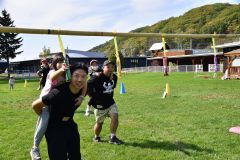 親子２８人が楽しい時間を送った陸別保育所の「お父さん会」