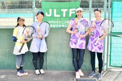 乾・本間組Ａクラス優勝　Ｂクラスは廣澤・日下組　十勝毎日新聞社杯兼ＪＬＴＦ・Ｈ支部長杯テニス大会