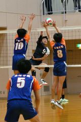 帯南商女子２連覇　男子は白樺学園４年ぶりＶ　全日本バレーボール高校選手権大会十勝地区予選会 13