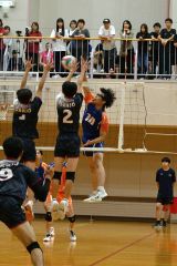 帯南商女子２連覇　男子は白樺学園４年ぶりＶ　全日本バレーボール高校選手権大会十勝地区予選会 16