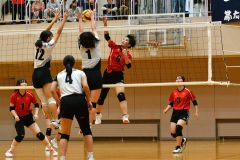 帯南商女子２連覇　男子は白樺学園４年ぶりＶ　全日本バレーボール高校選手権大会十勝地区予選会 22