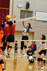 帯南商女子２連覇　男子は白樺学園４年ぶりＶ　全日本バレーボール高校選手権大会十勝地区予選会 24