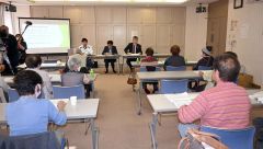 町が開いた大津地域住民との意見交換会