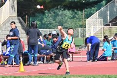 小学生ジャベリックボール投げ