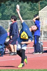 小学生ジャベリックボール投げ