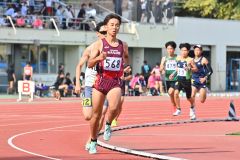 男子１５００メートル３組