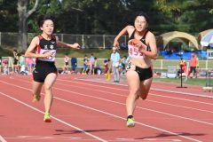 女子１００メートル１４組