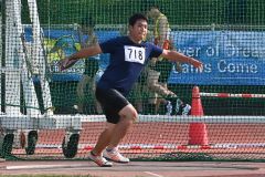 男子円盤投げ