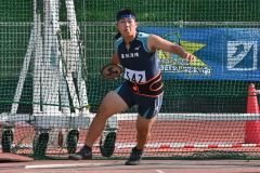 高校男子円盤投げ