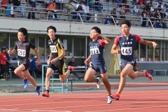 男子１００メートル２４組