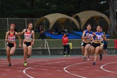 女子４００㍍リレー２組
