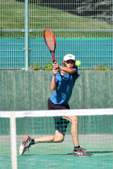帯柏葉男女、帯大谷女子、帯緑陽男子がベスト１６入り　全国選抜高校テニス道地区予選 21