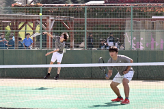 帯柏葉男女、帯大谷女子、帯緑陽男子がベスト１６入り　全国選抜高校テニス道地区予選 25