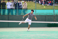 帯柏葉男女、帯大谷女子、帯緑陽男子がベスト１６入り　全国選抜高校テニス道地区予選 26