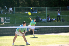 帯柏葉男女、帯大谷女子、帯緑陽男子がベスト１６入り　全国選抜高校テニス道地区予選 28
