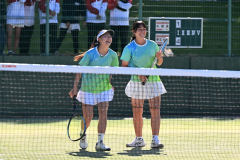 帯柏葉男女、帯大谷女子、帯緑陽男子がベスト１６入り　全国選抜高校テニス道地区予選 29