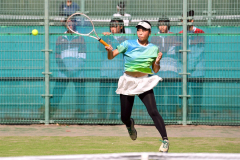 帯柏葉男女、帯大谷女子、帯緑陽男子がベスト１６入り　全国選抜高校テニス道地区予選 36