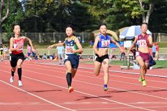 女子１００メートル１５組
