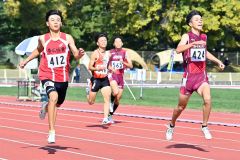 男子４００メートル１３組