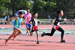小学５年男子４００メートルリレー