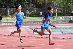 小学５年男子４００メートルリレー