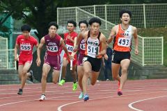 男子４００メートルリレー４組