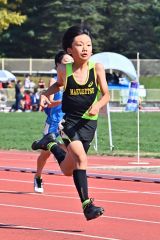 小学４年男子１００メートル３組
