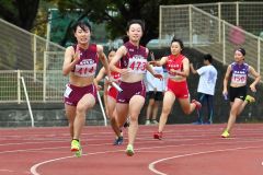 女子４００メートルリレー２組