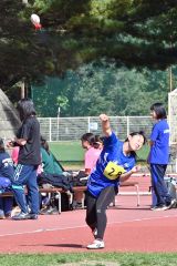 杉山５０メートル超えスロー　大友、人見は２種目１位　道陸上フェス帯広会場