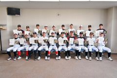 優秀選手２０人表彰　全十勝中体連軟式野球専門委員会