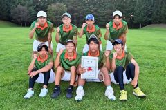 男子３位の帯農
