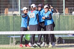 女子決勝　帯大谷―帯緑陽
