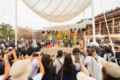 大阪万博で開かれた万博寺（主催者提供）