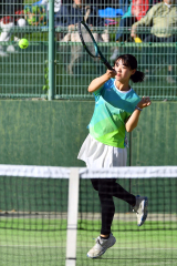 帯大谷女子が４強進出　帯緑陽男子はベスト８　テニス全国高校選抜道予選 10