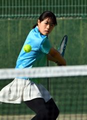 帯大谷女子が４強進出　帯緑陽男子はベスト８　テニス全国高校選抜道予選