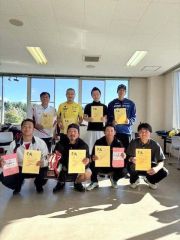 成年男子の上位入賞者