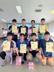 Ｂ級男子の上位入賞者