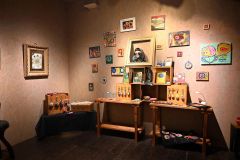 小川奈緒美さんＮ＃ｃｒａｆｔの自己満足展　消しゴムはんこ、刺しゅうなど２年に一度の挑戦　展示販売、受注製作も 4