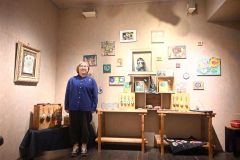 小川奈緒美さんＮ＃ｃｒａｆｔの自己満足展　消しゴムはんこ、刺しゅうなど２年に一度の挑戦　展示販売、受注製作も