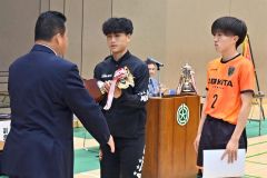 高円宮杯Ｕ―１８リーグ道ＦＡリーグ表彰　帯北高