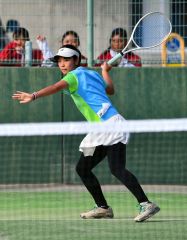 帯大谷女子が準V 初の全国へ テニス全国高校選抜道予選最終日 17