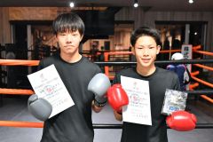 松下（上士幌高）少年男子１部ライトフライ級Ｖ　少年２部バンタム級は中川（芽室高）　道国民スポーツ大会ボクシング競技会